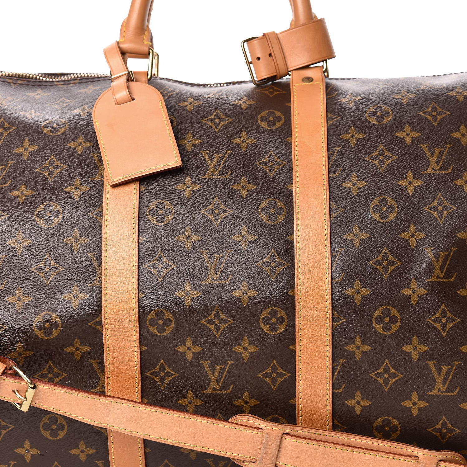 Louis Vuitton Monogram Keepall Bandouliere 55 21 of 24