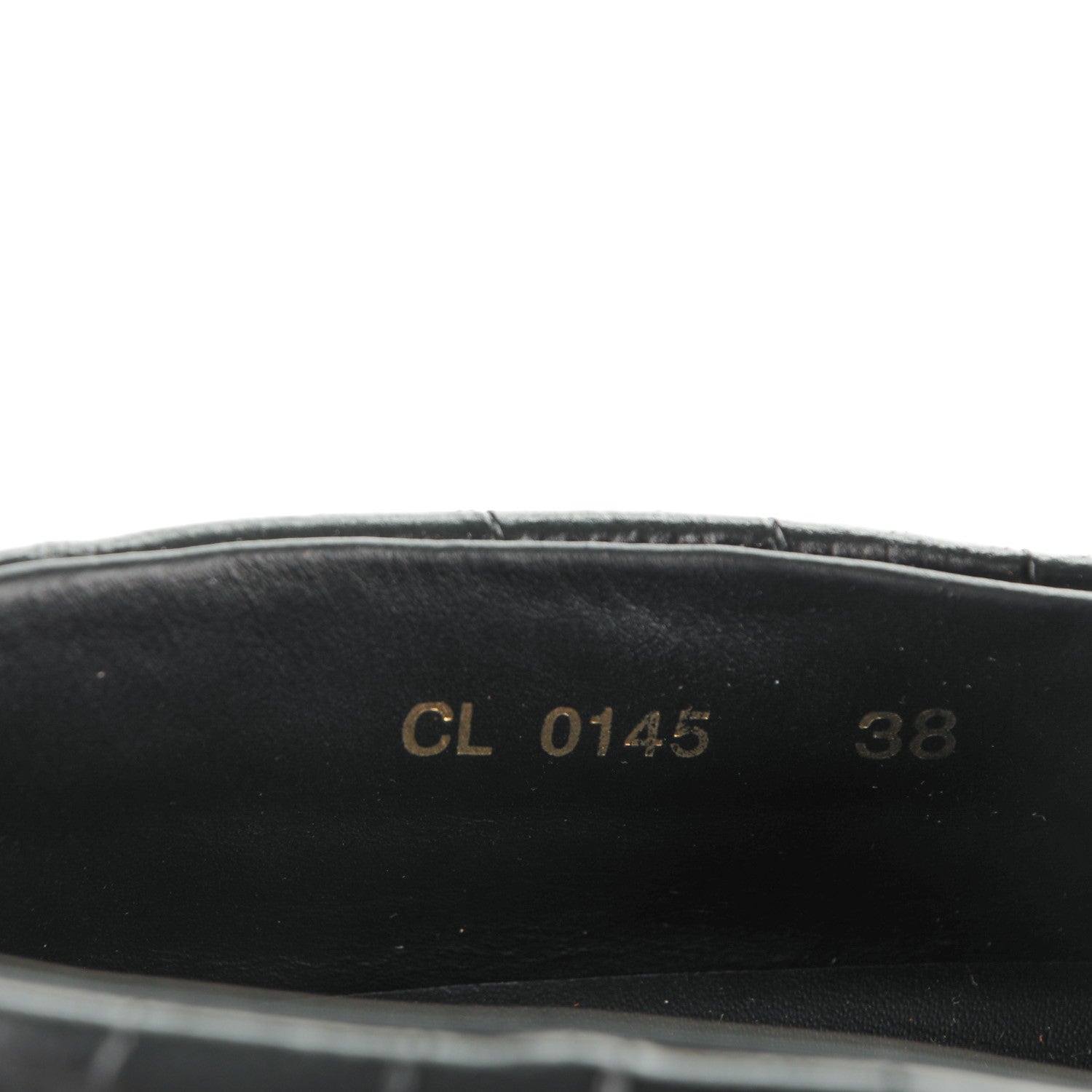 Louis Vuitton Alligator Patent Calfskin Catwalk Slip On 38 Black 9 of 9