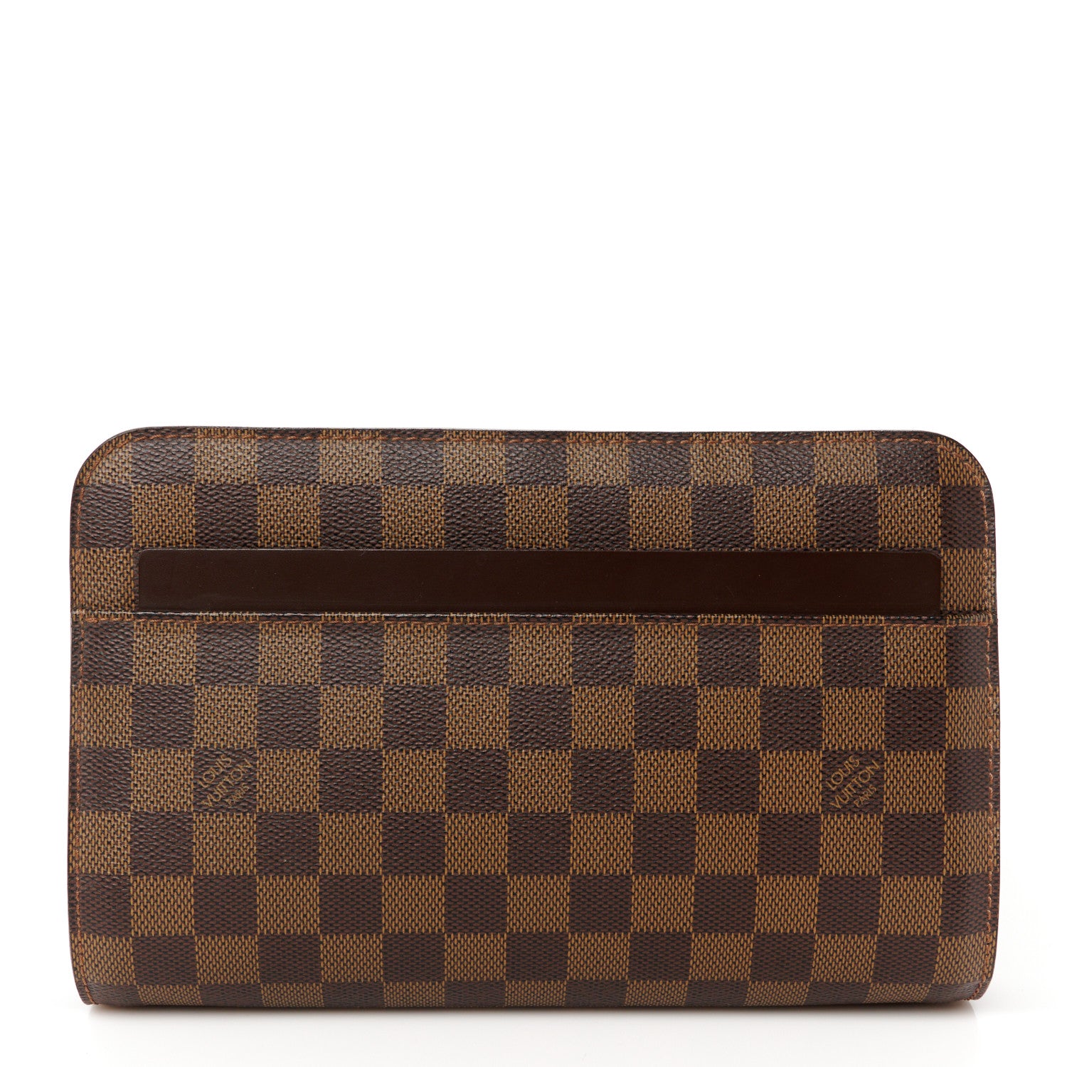 Louis Vuitton Damier Ebene Pochette Saint Louis Clutch 1 of 8