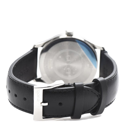 Gucci Stainless Steel Calfskin 38mm G-Timeless Snake Quartz Watch 4 of 8