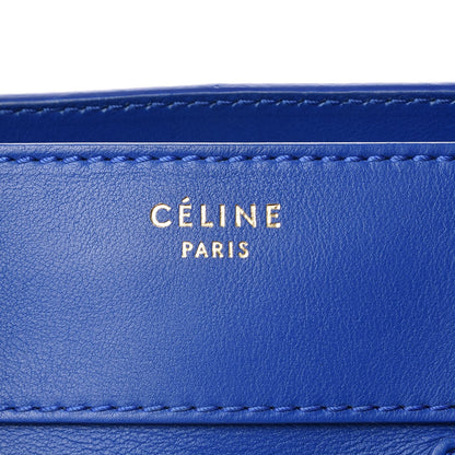Celine Smooth Calfskin Mini Luggage Royal Blue 7 of 9