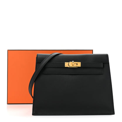 Hermes Swift Kelly Danse II Belt Bag Black 10 of 10