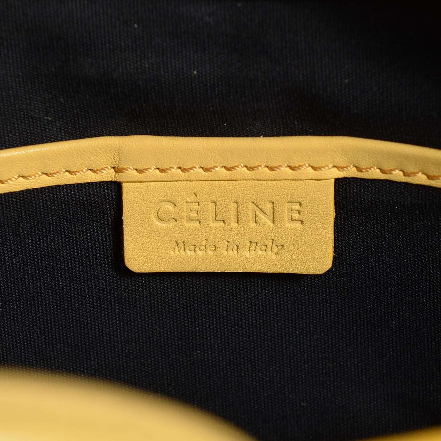 Celine Smooth Calfskin Nano Luggage Citrine 7 of 8