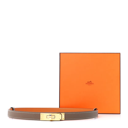 Hermes Epsom Kelly Belt Etoupe 5 of 5