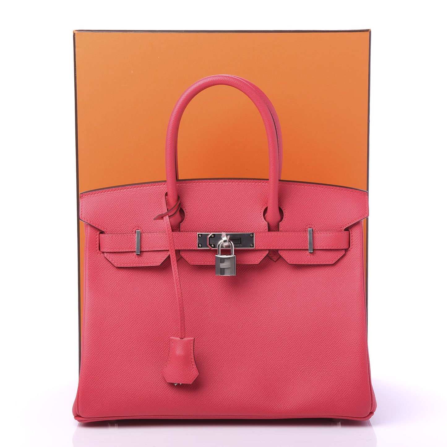 Epsom Birkin 30 Rose Extreme