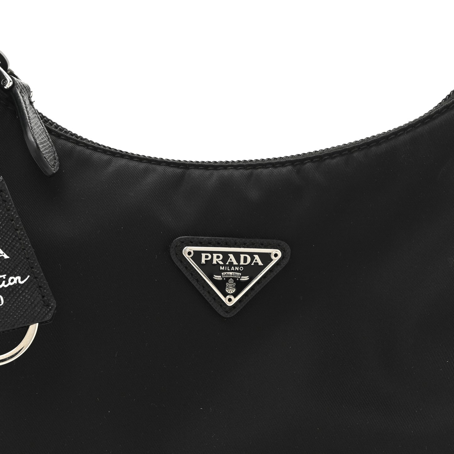 Tessuto Nylon Mini Re-Edition 2000 Bag Black