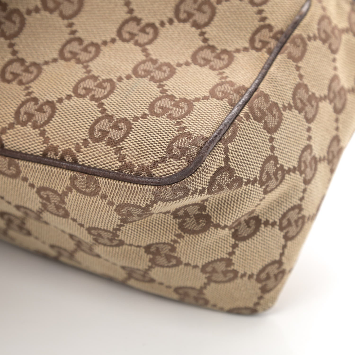 Gucci Monogram Shoulder Bag Dark Brown 12 of 14