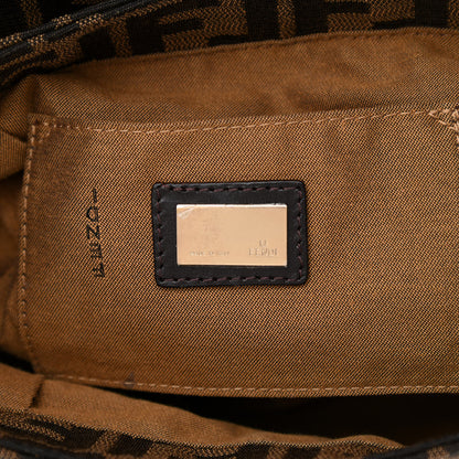 Fendi Zucca Small Chef Shoulder Bag Tobacco 6 of 10