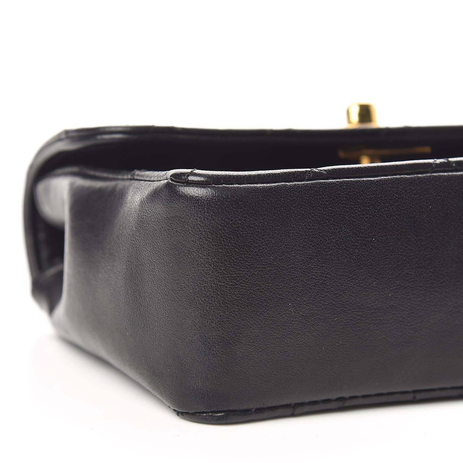 Chanel Lambskin Quilted Extra Mini Flap Black 9 of 17