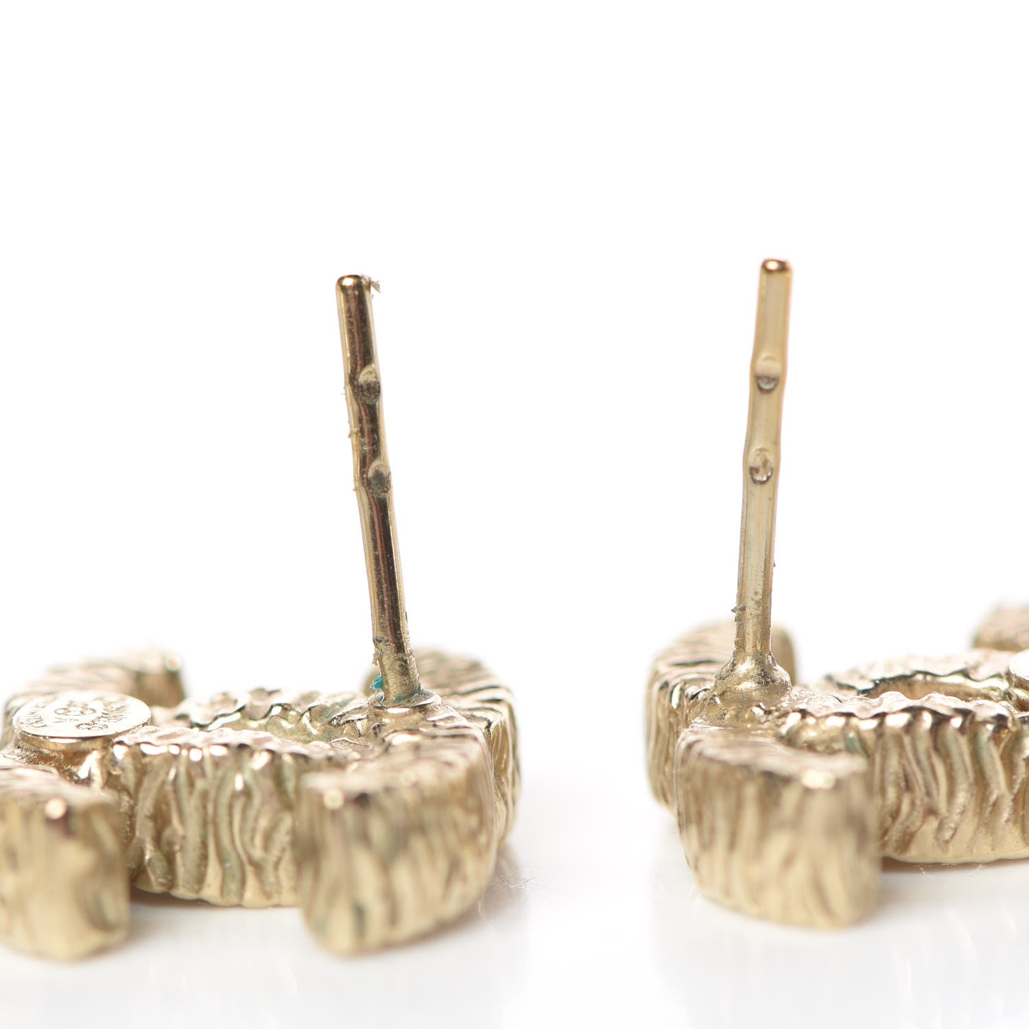 Chanel Pearl CC Drop Earrings Gold 4 of 8