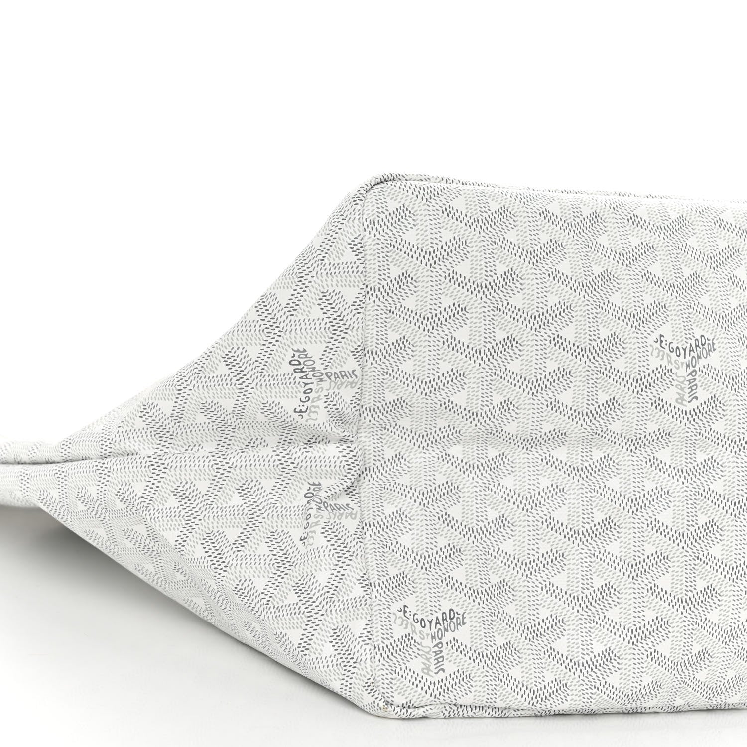 Goyard Goyardine Saint Louis GM White 8 of 9