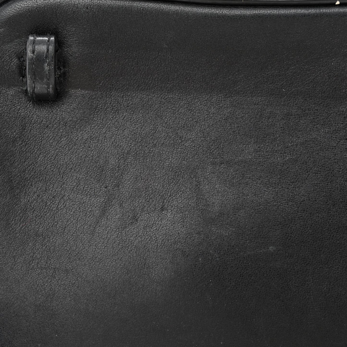Lambskin Matelasse Vicky Monogram Belt Bag Black