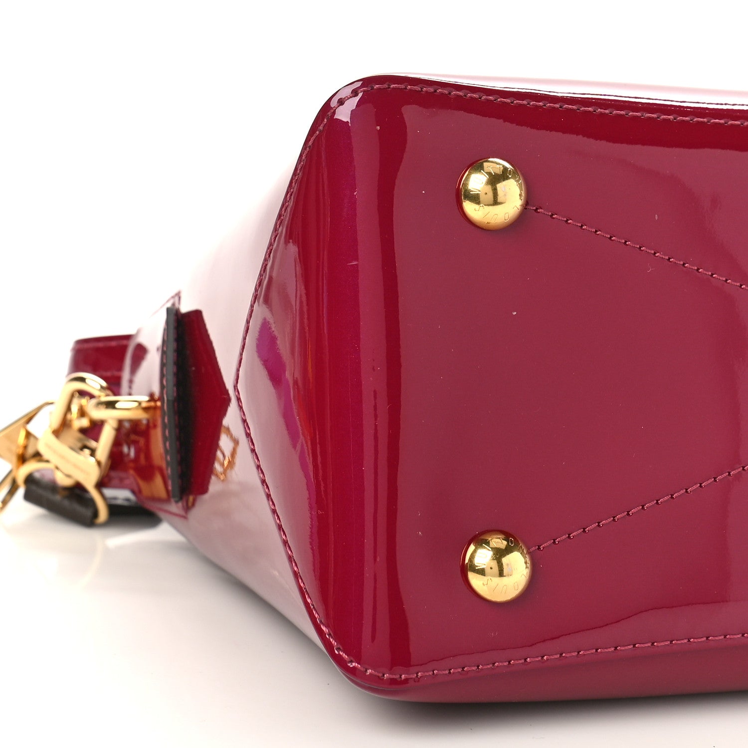 Louis Vuitton Patent Calfskin Miroir Tote Magenta 7 of 8