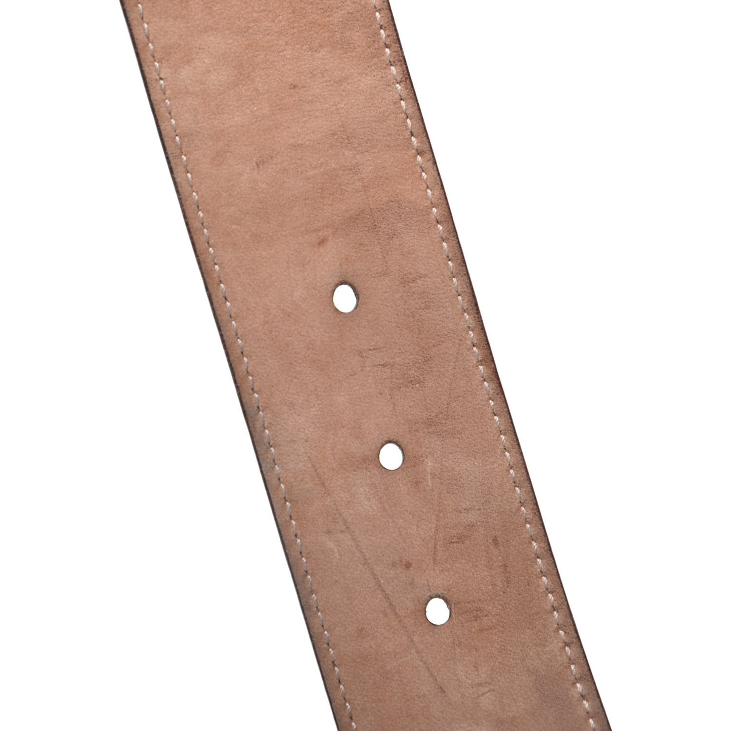 Nylon Calfskin Double G Web 40mm Belt 95 38 Green Red Cuir
