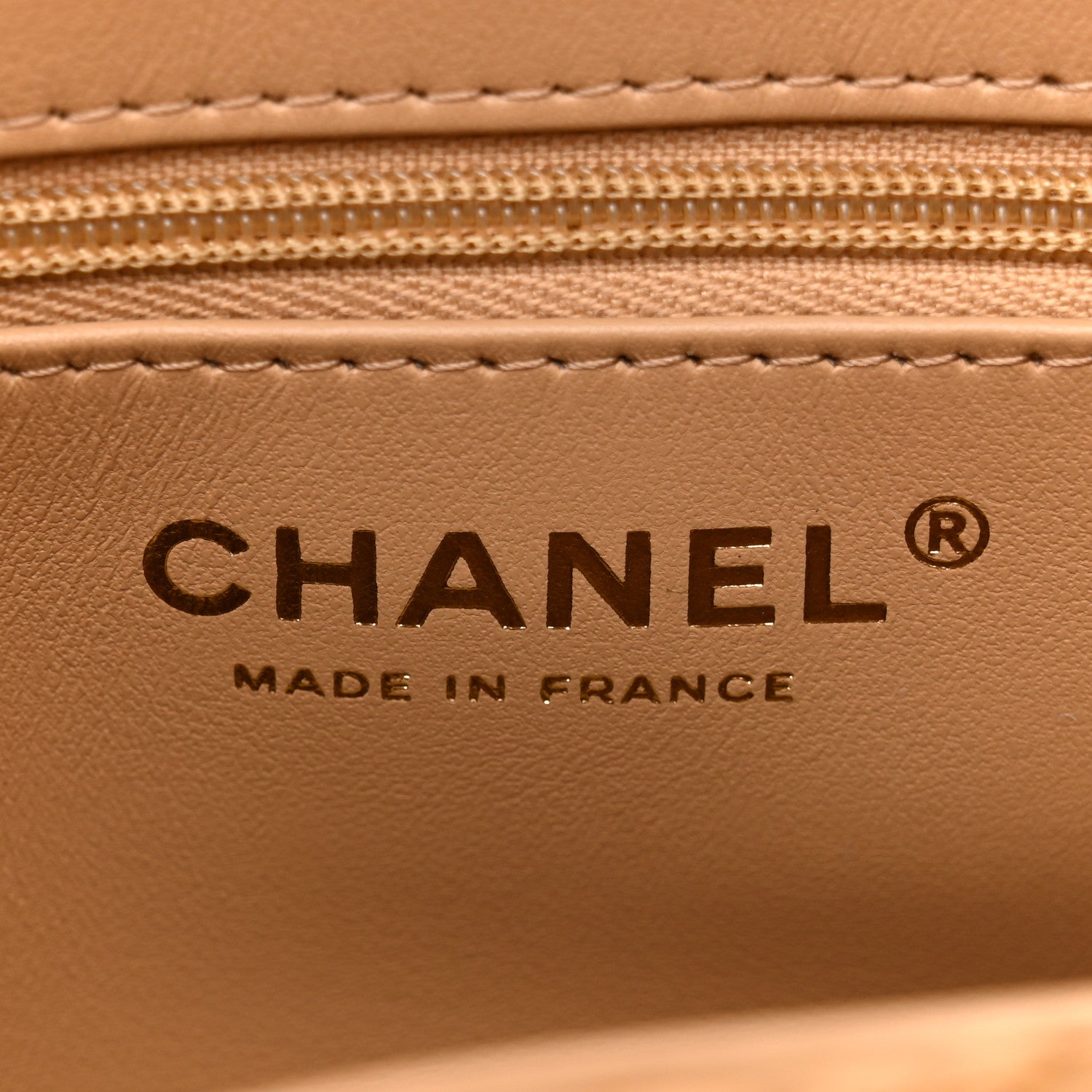 Chanel Braided Raffia Nano Kelly Flap Bag Dark Beige 6 of 11