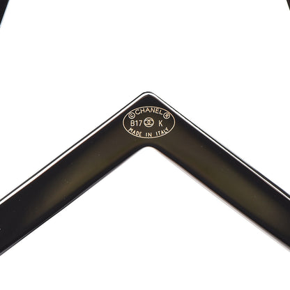Chanel Ruthenium Crystal Star CC Brooch 4 of 6