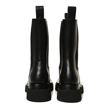Bottega Veneta Calfskin The Lug Chelsea 55mm Boots 37 Black 6 of 14