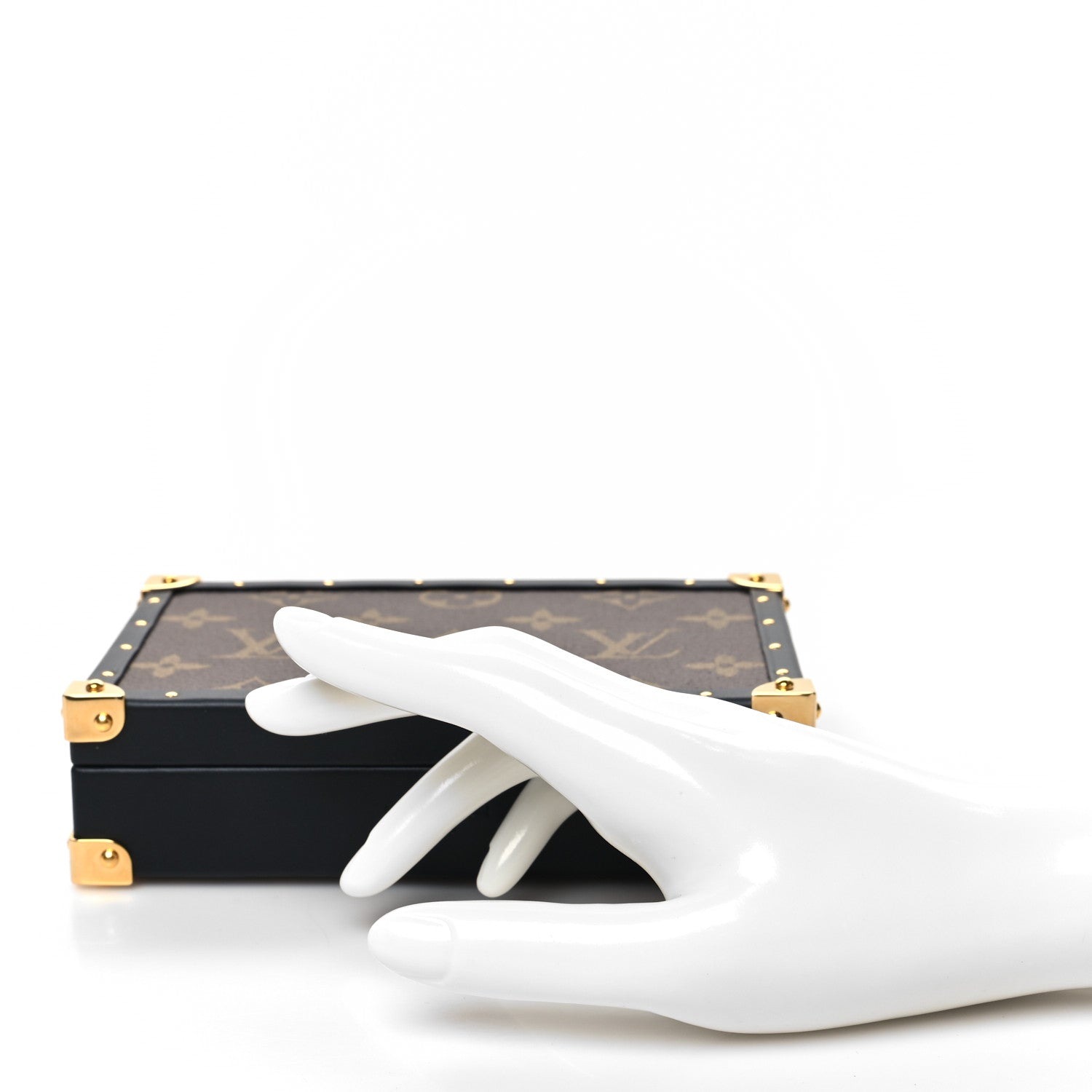 Louis Vuitton Monogram Mirror Jewelry Box 2 of 9