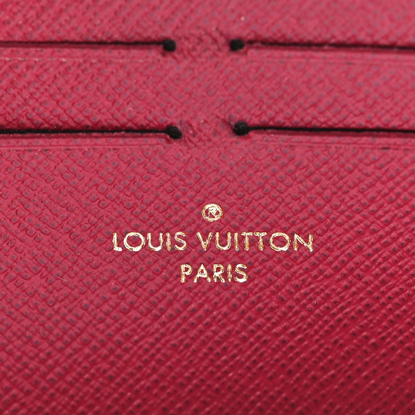 Monogram Clemence Wallet Fuchsia