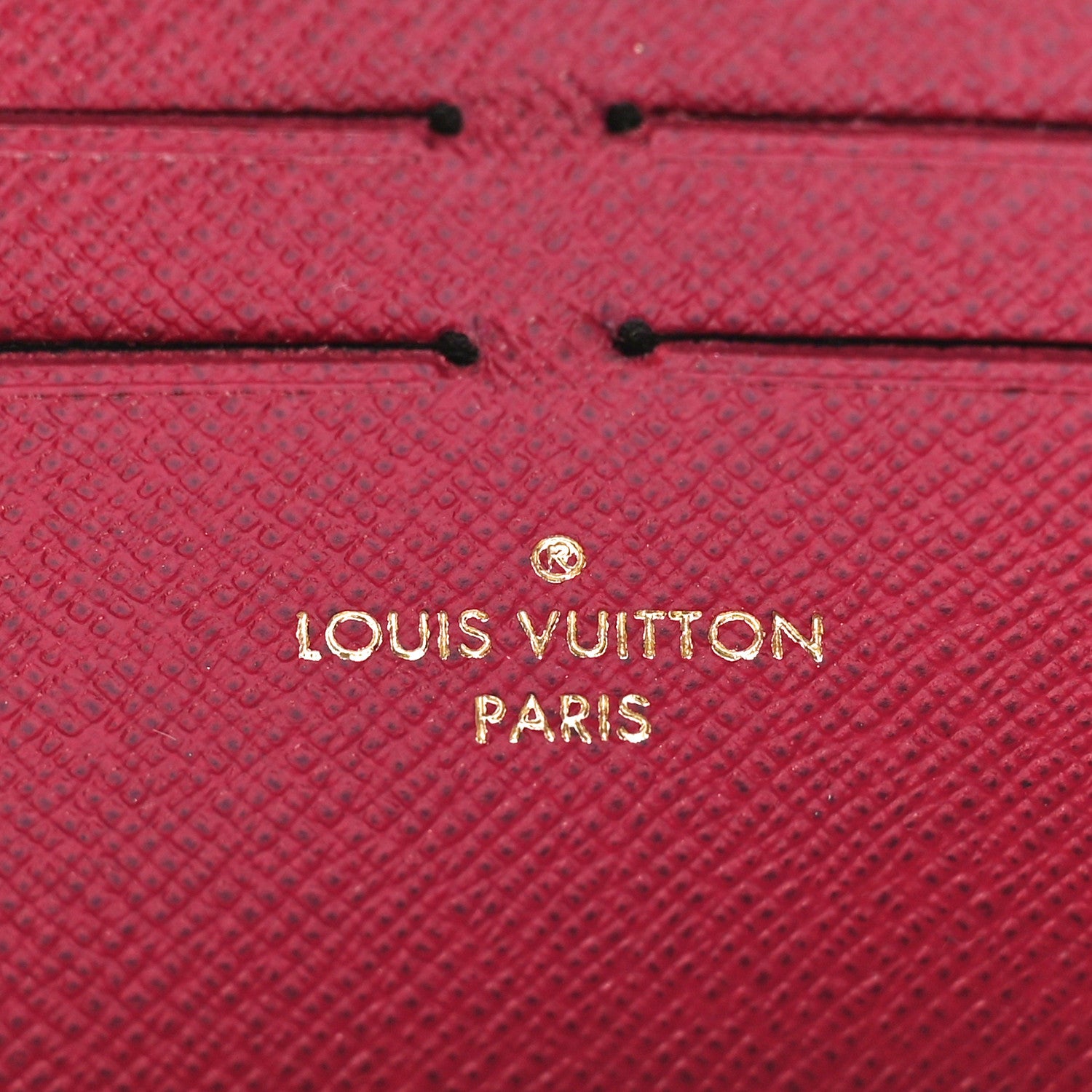 Louis Vuitton Monogram Clemence Wallet Fuchsia 6 of 7