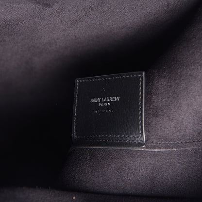 Saint Laurent Calfskin Medium Shopping Tote Black 5 of 8