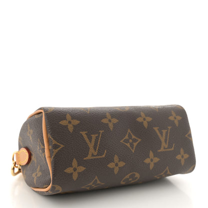 Louis Vuitton Monogram Vivienne Ice Skating Nano Speedy Bandouliere Pink 4 of 11