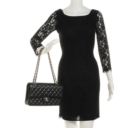 Chanel Caviar Quilted Medium Double Flap Black 2 of 9