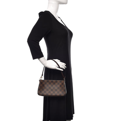 Louis Vuitton Damier Ebene Navona Pochette Accessories 2 of 9
