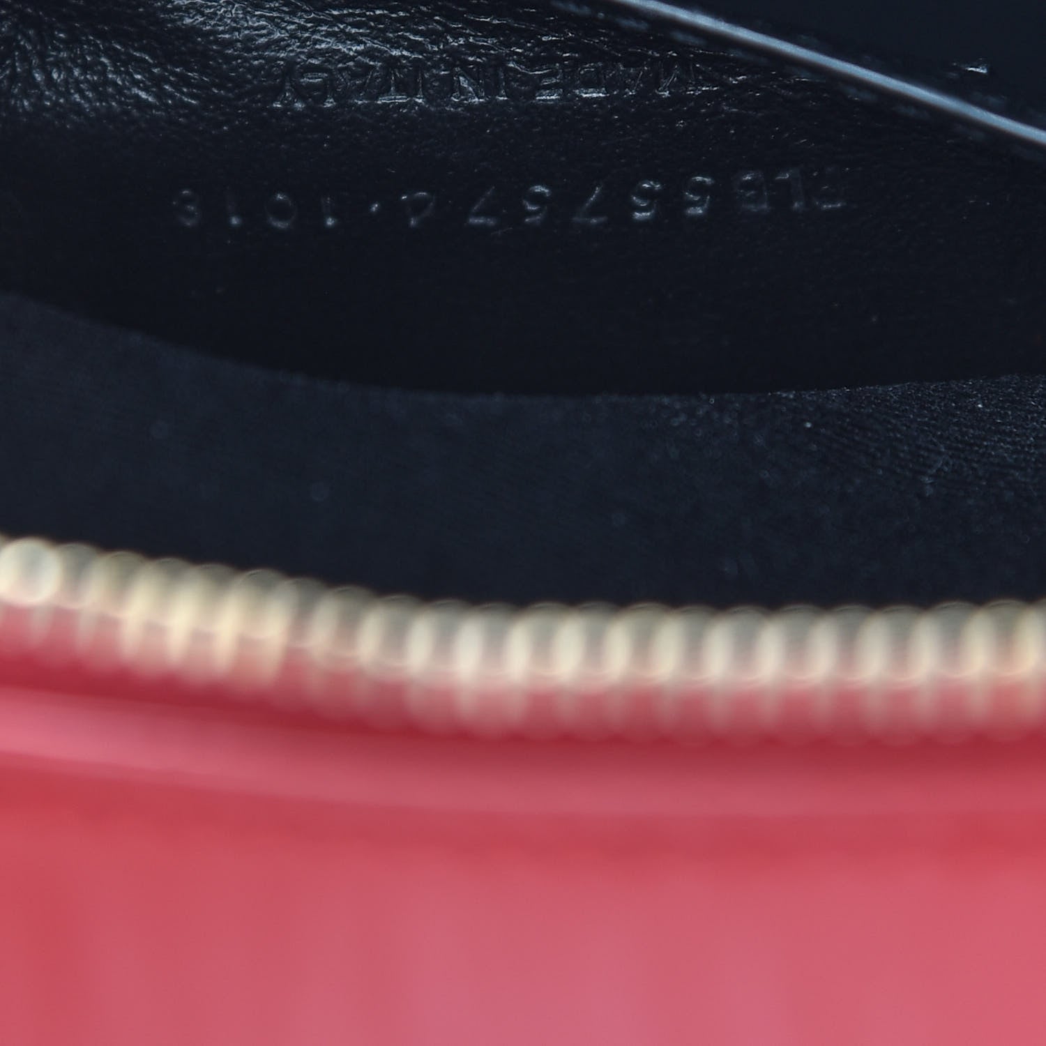 Saint Laurent Patent Matelasse Vicky Monogram Belt Bag Red 7 of 11