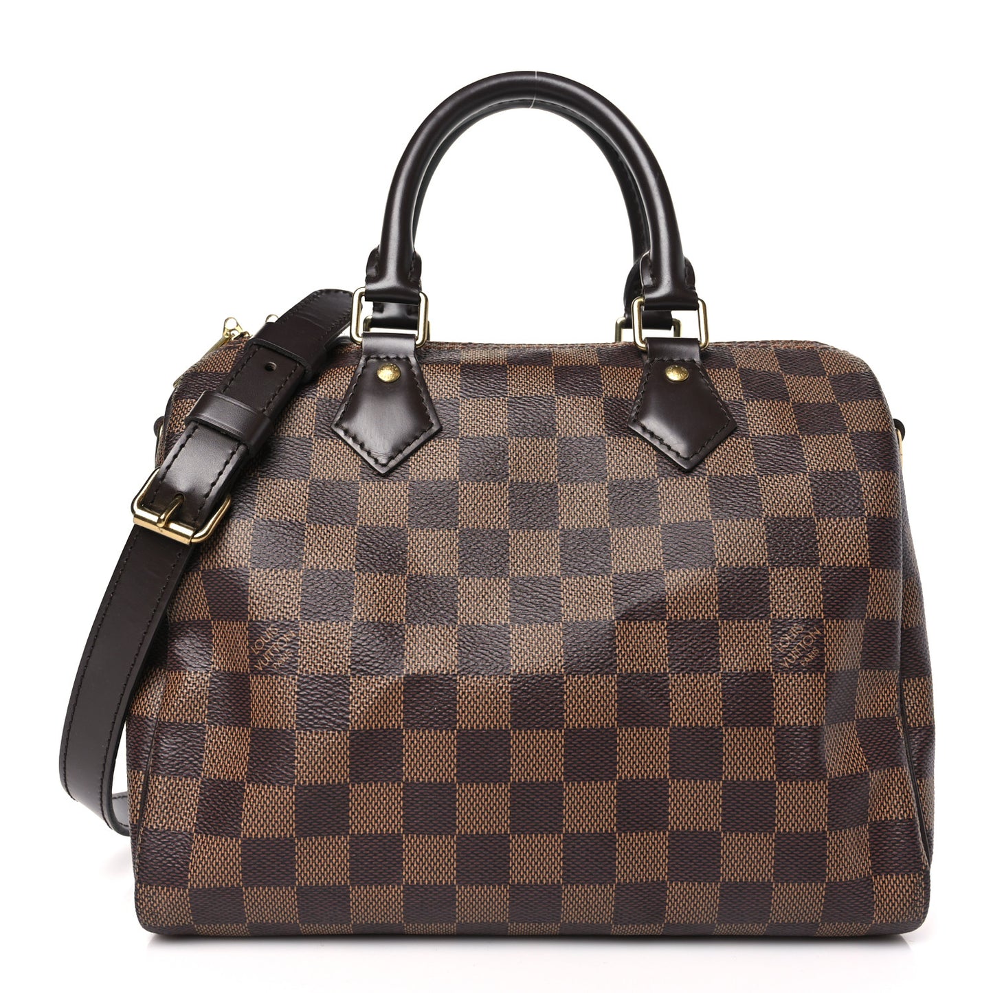 LOUIS VUITTON Damier Ebene Speedy Bandouliere 25