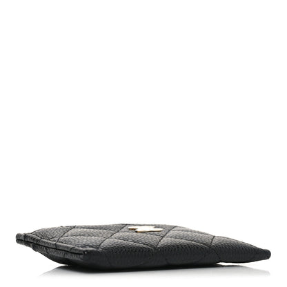 Chanel Caviar Quilted Card Holder Black 4 of 9