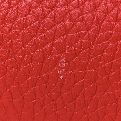 Louis Vuitton Taurillon Python Capucines MM Rubis 9 of 11