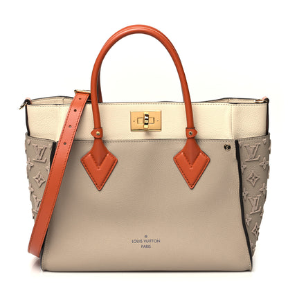 Louis Vuitton Calfskin Monogram Tufting On My Side Galet 1 of 9