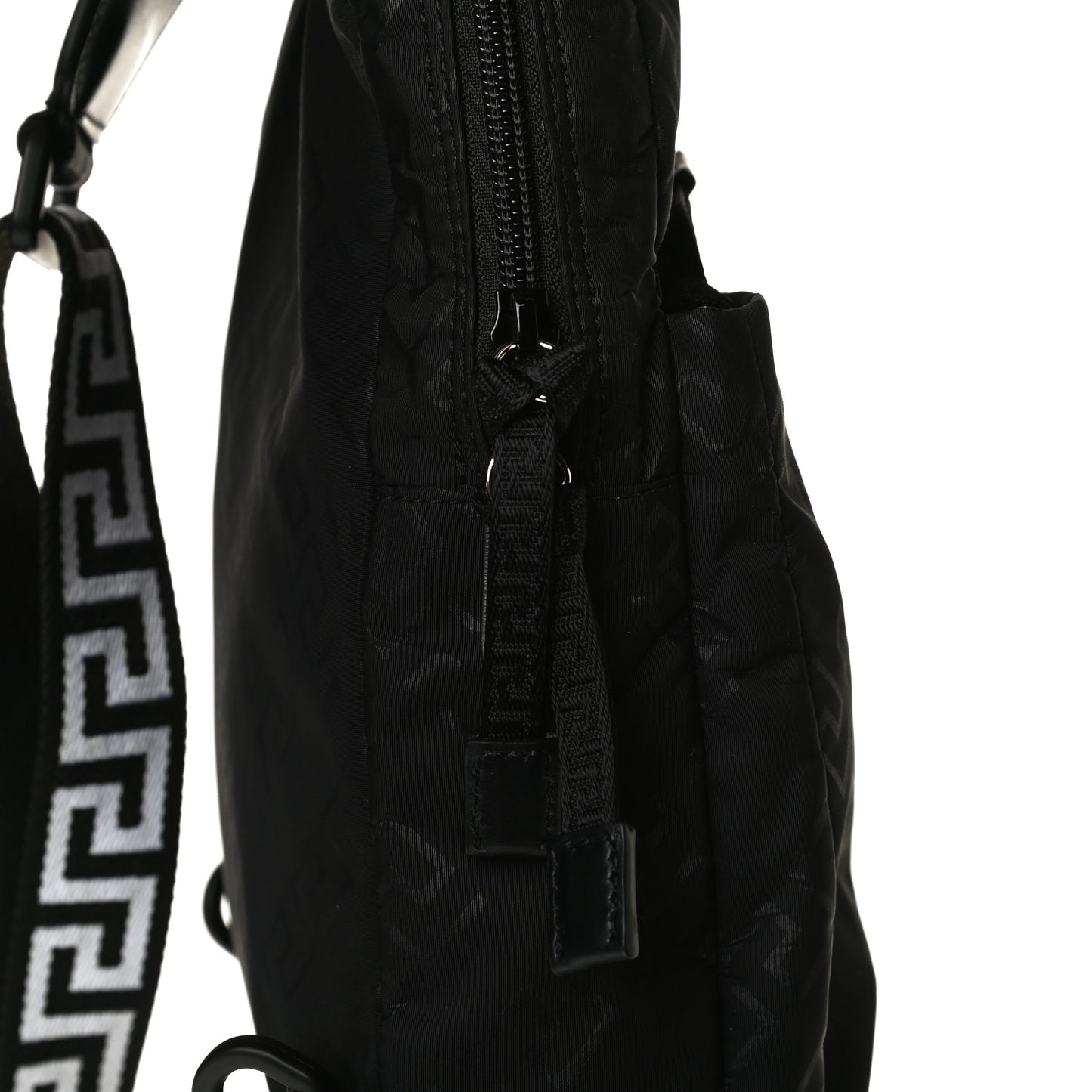 Nylon Sling Bag Black