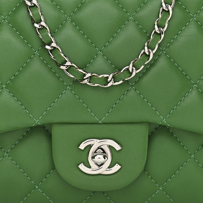 Chanel Calfskin Quilted Small Tender Touch Flap Bag Green 8 of 12