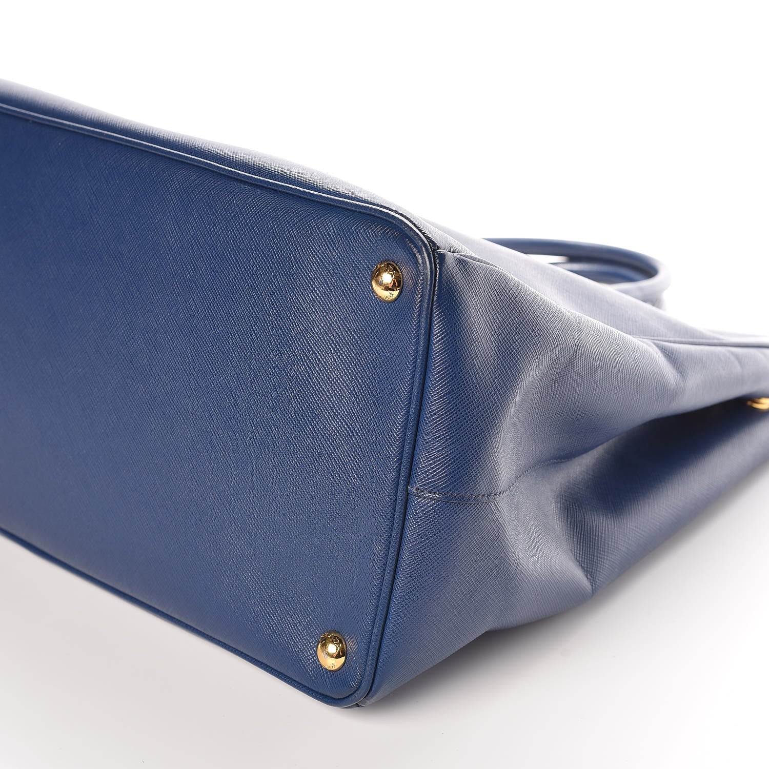 Prada Saffiano Lux Extra Large Galleria Double Zip Tote Bluette 9 of 9
