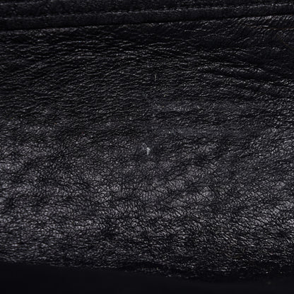 Burberry Signature Grain Calfskin Check Embossed Small Canterbury Tote Black 13 of 14