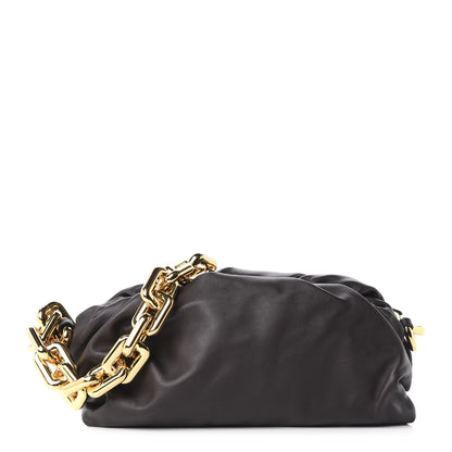 Bottega Veneta Calfskin The Pouch Chain Fondant 1 of 10