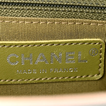 Chanel Lambskin Quilted New Medium Boy Flap Grey 6 of 10