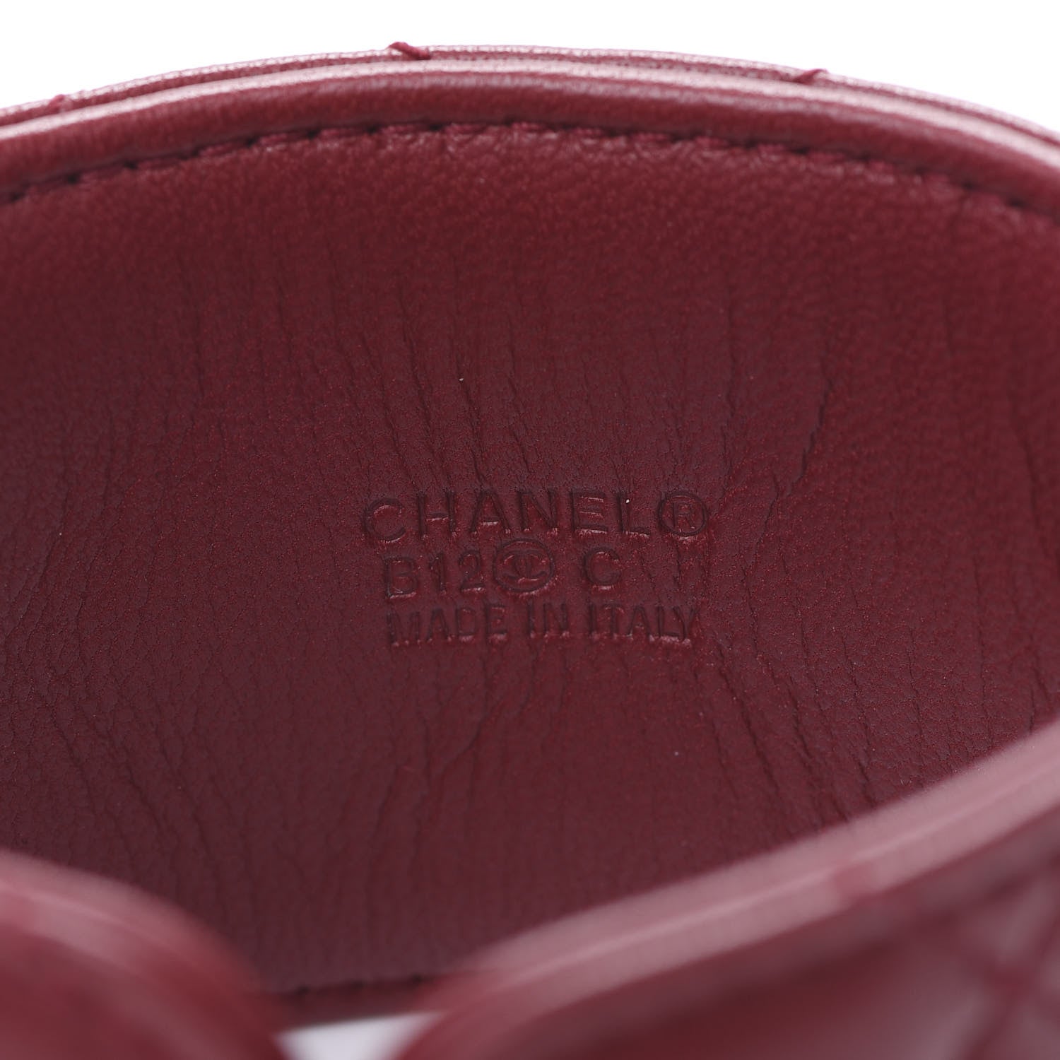 Chanel Quilted Lambskin CC Turnlock Cuff Bracelet Red 4 of 6