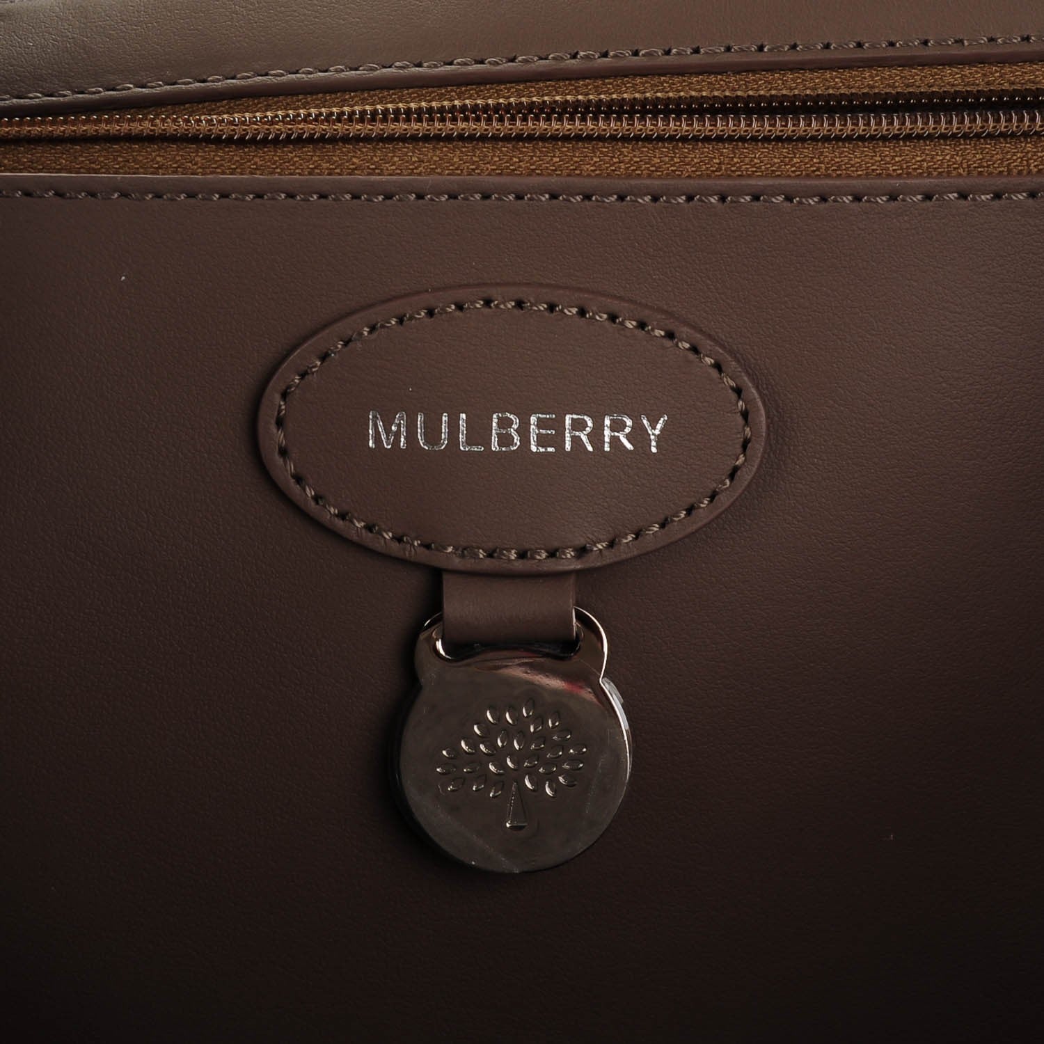 Mulberry Nappa Blossom Tote Taupe 6 of 7