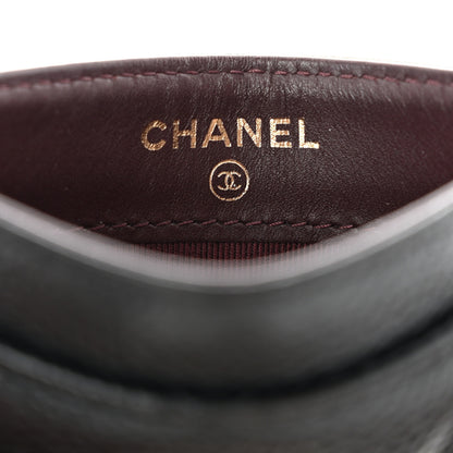 Chanel Caviar Quilted Card Holder Black 6 of 12