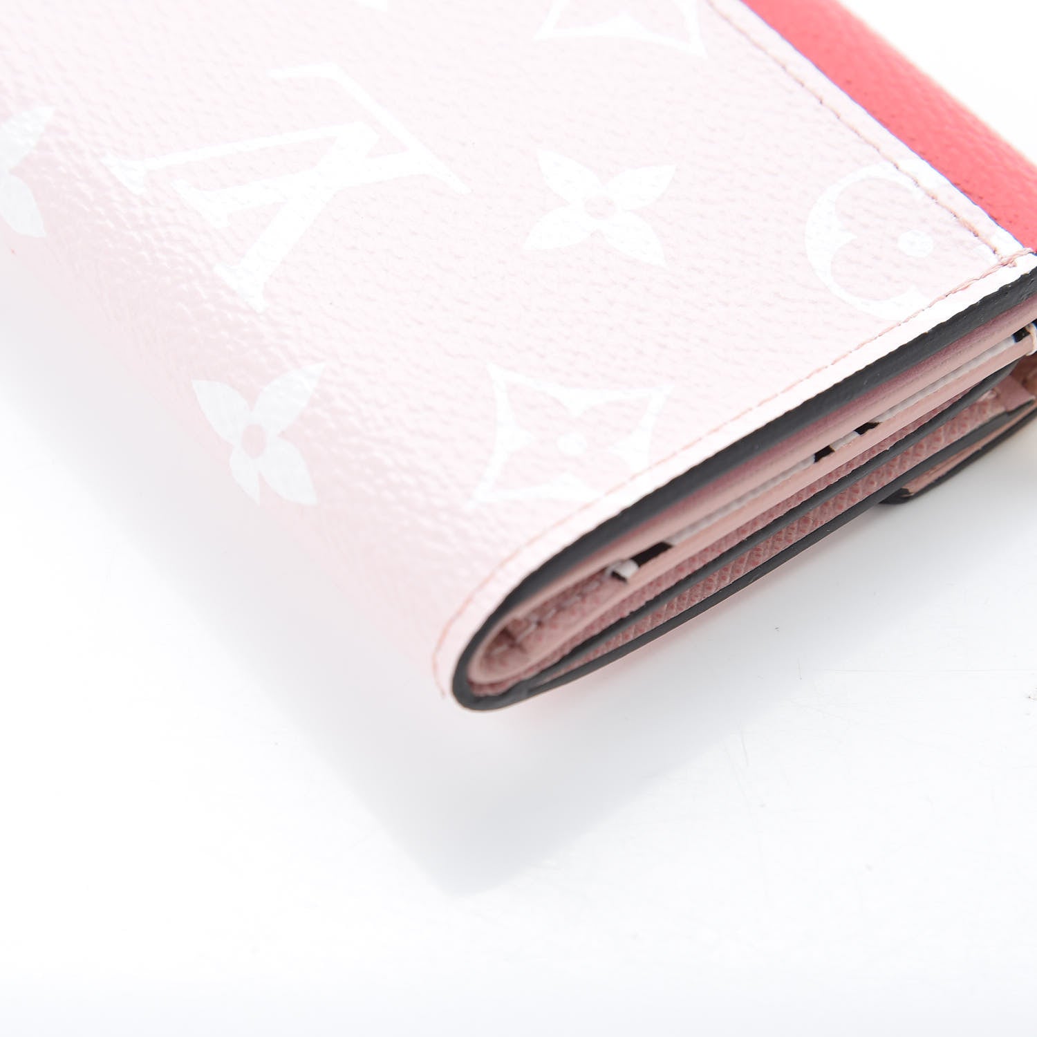 Louis Vuitton Monogram Giant Zoe Wallet Rouge Rose 7 of 10