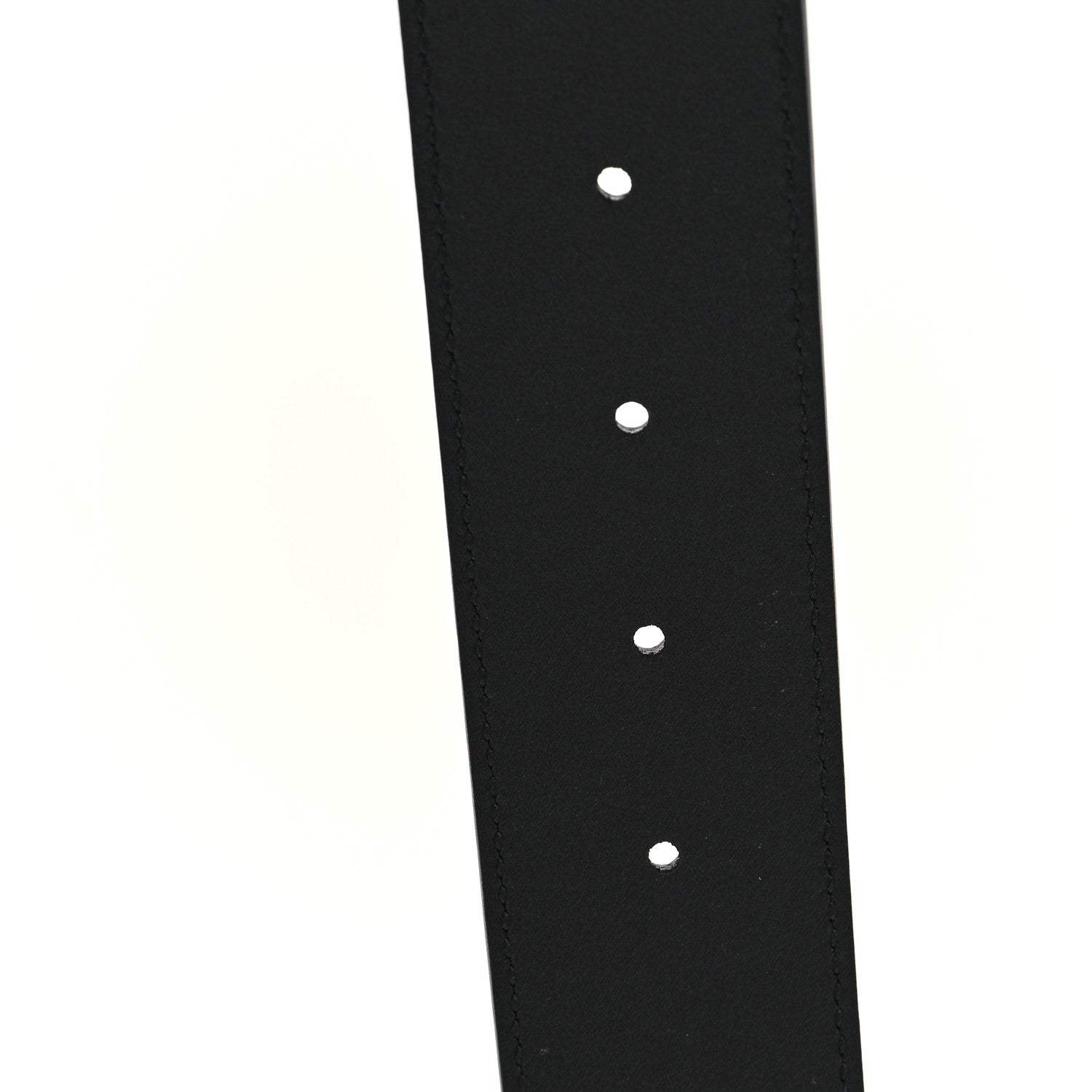 Gucci X ADIDAS Textured Dollar Calfskin Double G 40mm Belt 75 30 Black 5 of 5