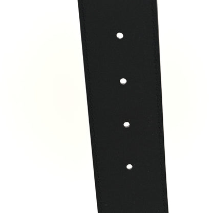 Gucci X ADIDAS Textured Dollar Calfskin Double G 40mm Belt 75 30 Black 5 of 5