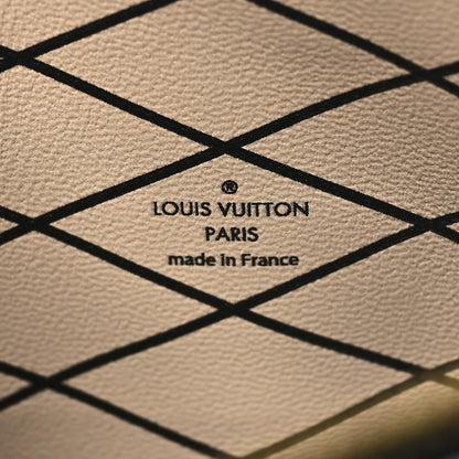 Louis Vuitton Calfskin Liberty Rose Trunk Clutch Black 7 of 10