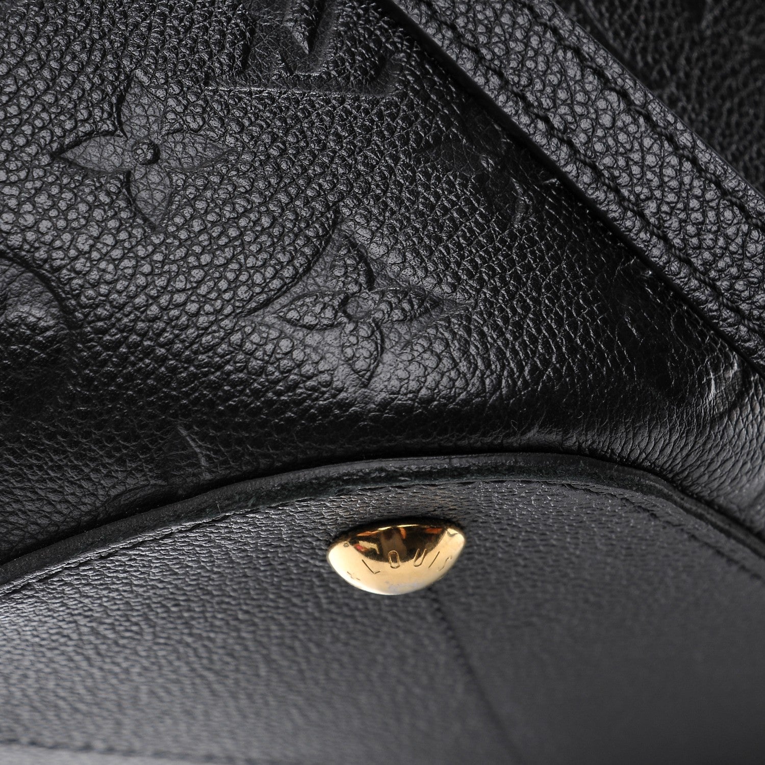 Louis Vuitton Empreinte Mazarine MM Black 8 of 8