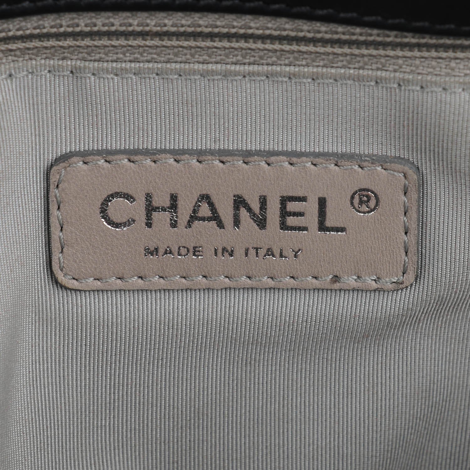 Chanel Lambskin Small Stravinsky Tote Grey 6 of 8