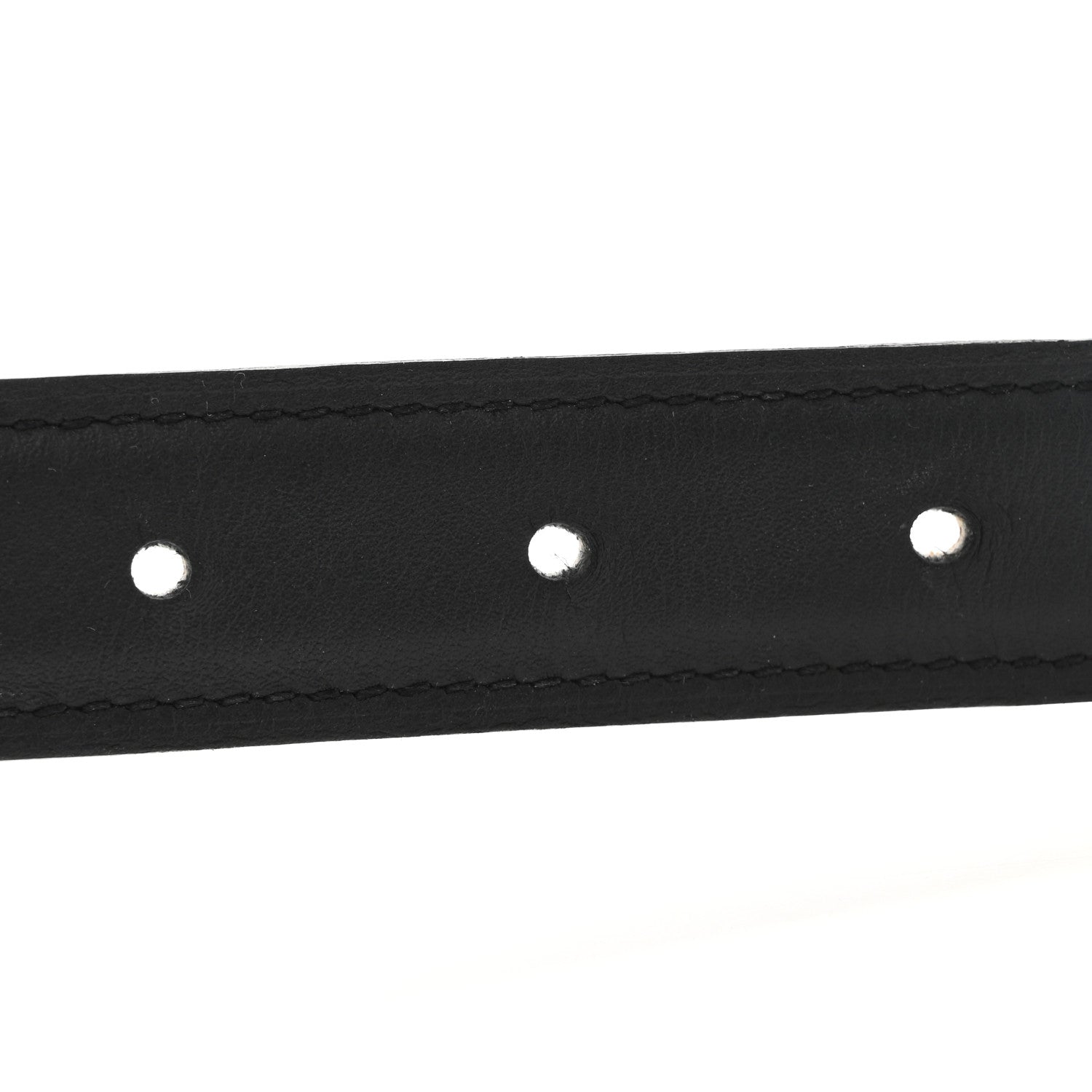 Hermes Swift Epsom 24mm Mini H Belt 70 28 Black Gold 4 of 6