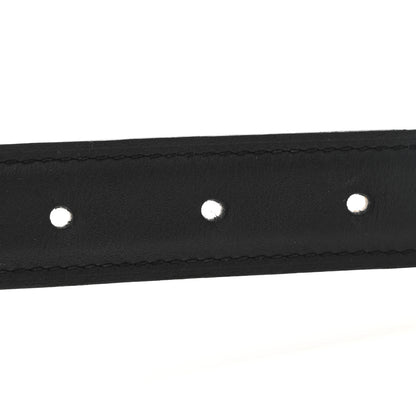 Hermes Swift Epsom 24mm Mini H Belt 70 28 Black Gold 4 of 6